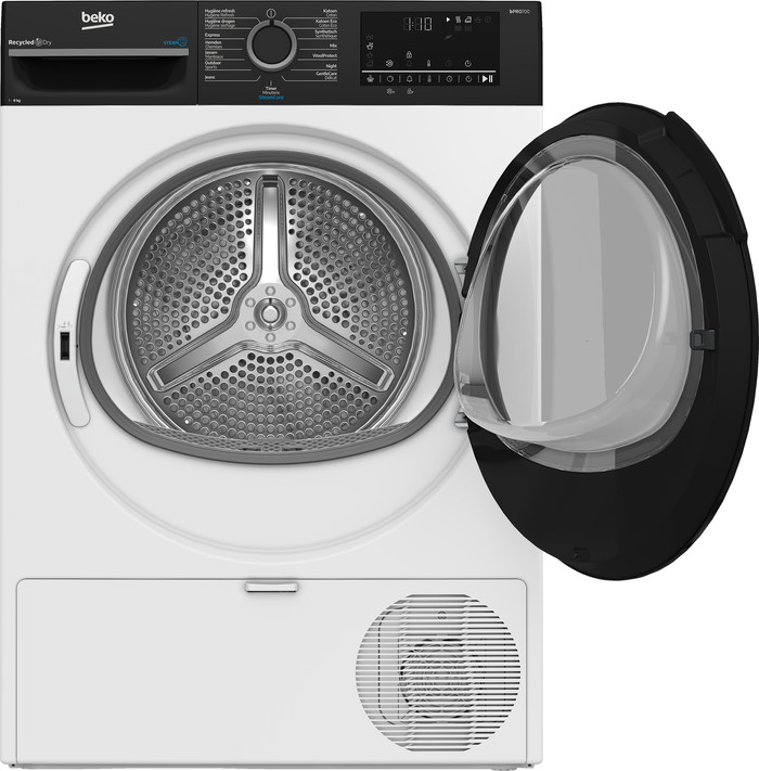 Beko BM3T3824B SteamCure binnenkant