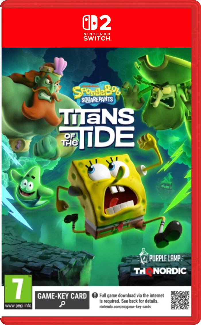 Spongebob: Titans of the Tide Nintendo Switch 2 Main Image