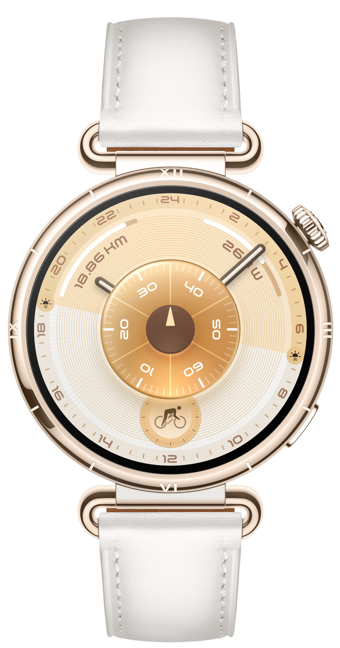 HUAWEI WATCH GT 6 41mm Gold/White front
