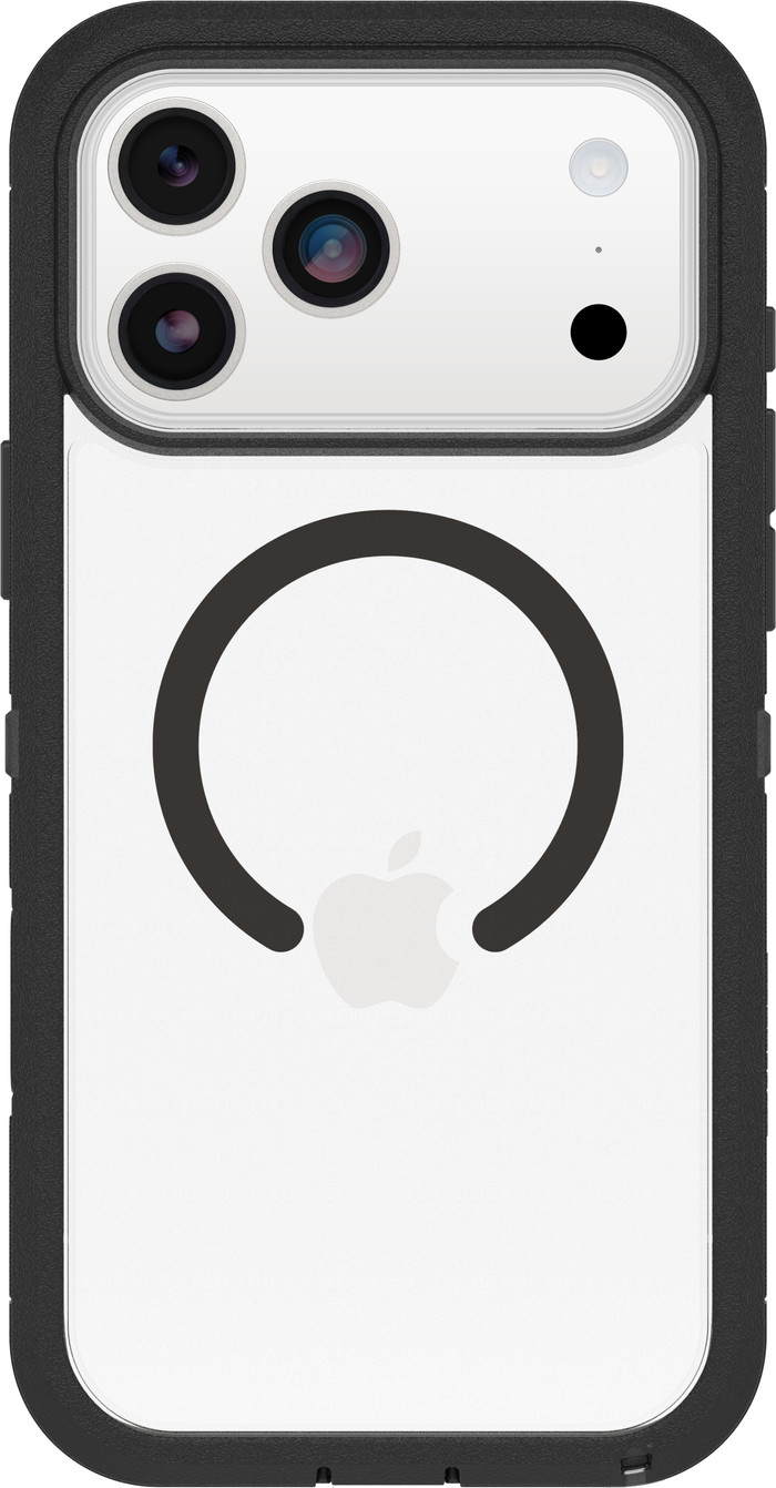 Otterbox Defender Pro XT iPhone 17 Pro Max Back Cover avec Aimant MagSafe Transparent Noir Main Image