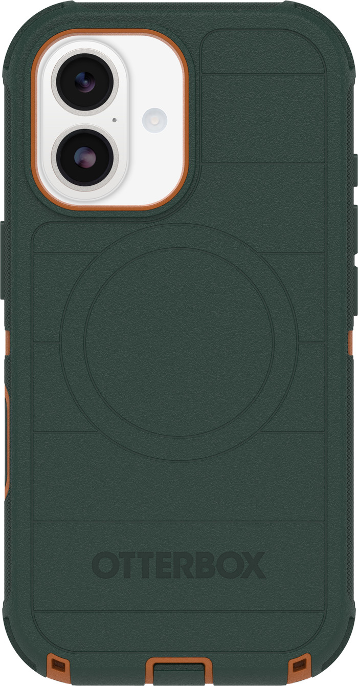 Otterbox Defender Pro iPhone 17 Back Cover avec Aimant MagSafe Vert Main Image