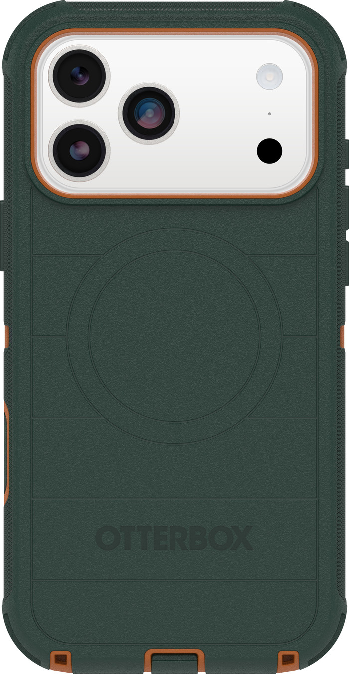 Otterbox Defender Pro iPhone 17 Pro Max Back Cover avec Aimant MagSafe Vert Main Image