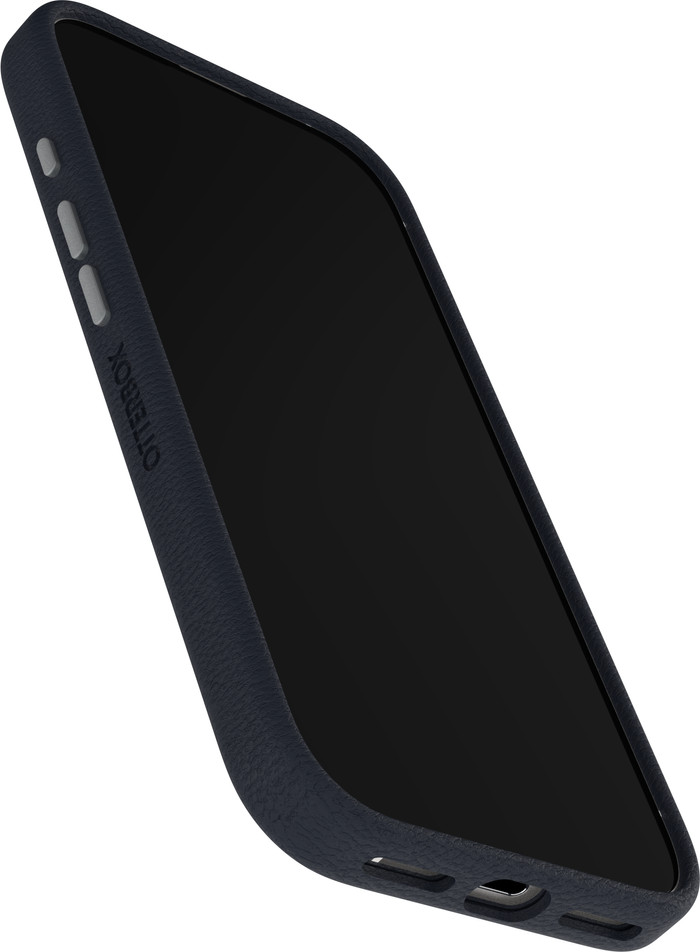 Otterbox Symmetry iPhone 17 Back Cover avec Aimant MagSafe Cuir Bleu avant