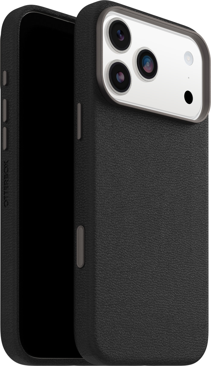 Otterbox Symmetry iPhone 17 Pro Max Back Cover avec Aimant MagSafe Cuir Noir produit composé