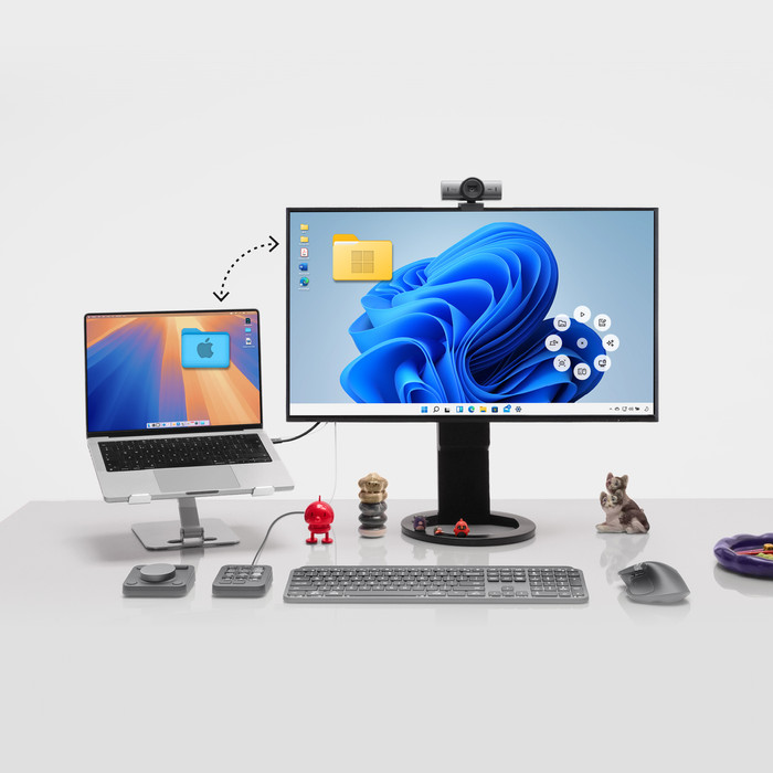 Logitech MX Master 4 Graphite + Logitech MX Keys S Graphite AZERTY BE visual supplier