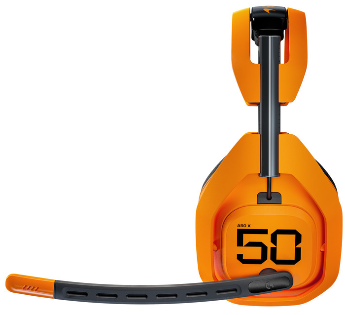Logitech G Astro A50 X McLaren Racing Edition rechterkant