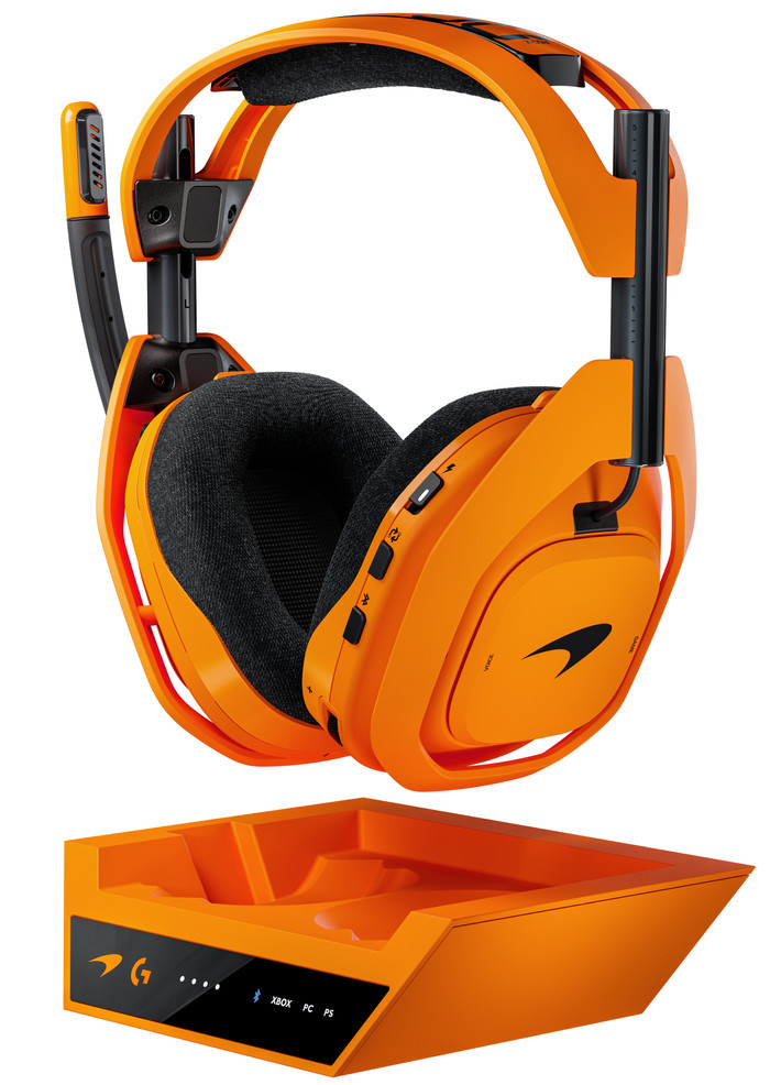 Logitech G Astro A50 X McLaren Racing Edition rechterkant