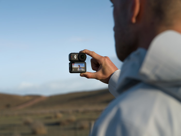 DJI Osmo Nano Standard Combo 64GB product in use