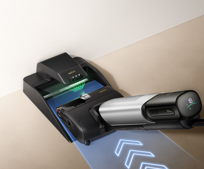 Mova X4 Pro product in gebruik