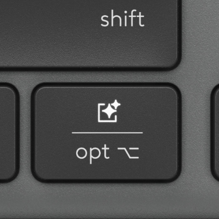 Logitech Signature Slim Solar+ Wireless Keyboard AZERTY detail