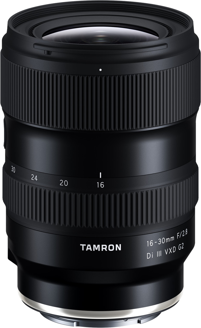 Tamron 16-30mm f/2.8 Di III VXD G2 Sony FE bovenkant