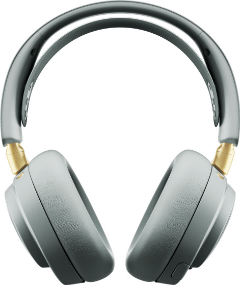 SteelSeries Arctis Nova Elite Sage & Gold voorkant