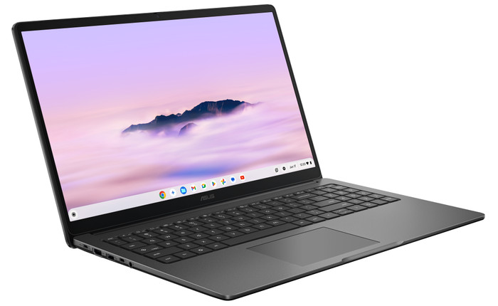 ASUS Chromebook Plus CX1505CTA-S70072 AZERTY côté gauche