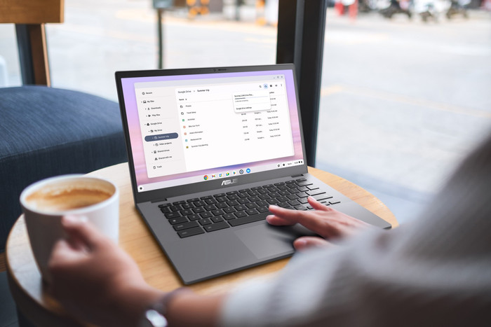 ASUS Chromebook Plus CX3402CVA-PQ0557 AZERTY produit à l'usage