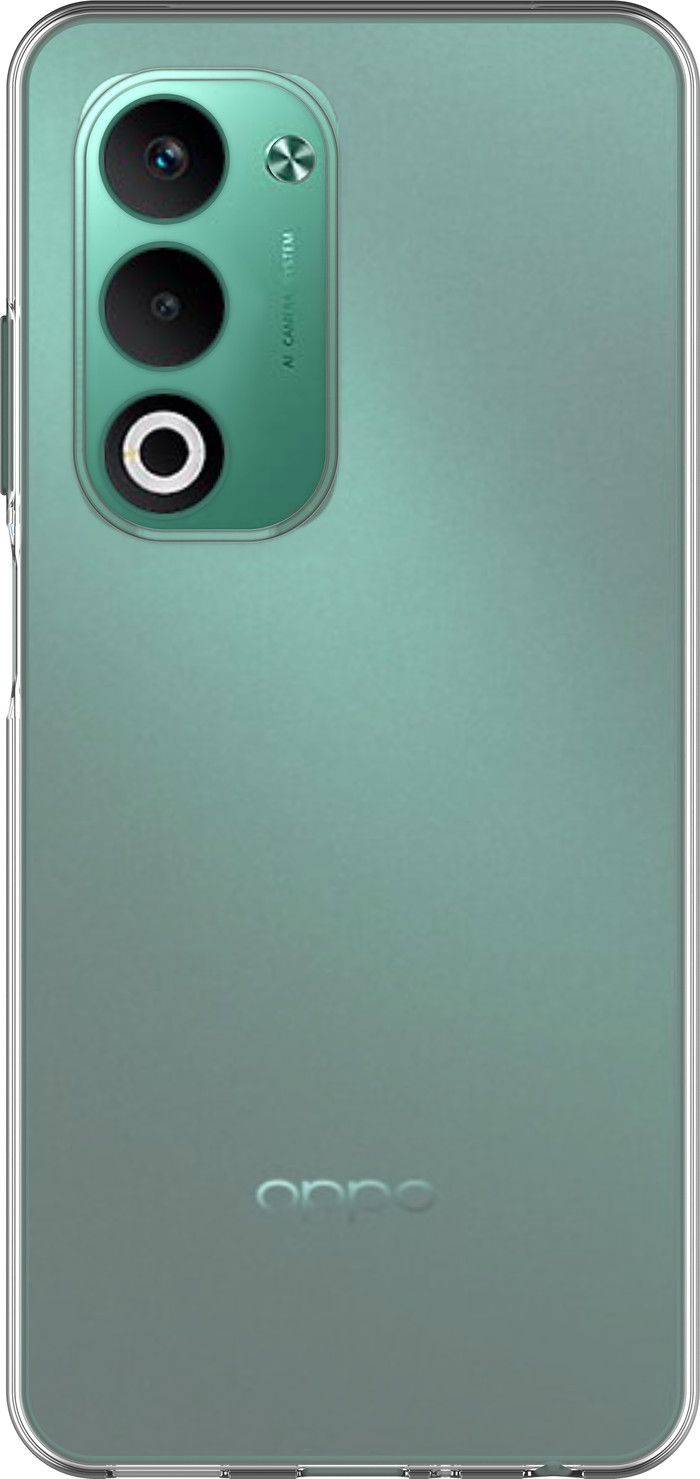 Just in Case Soft Design OPPO A5 5G Back Cover Transparant Main Image