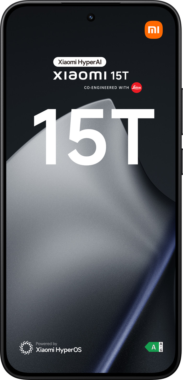 Xiaomi 15T 256 Black 5G + Redmi Pad 2 11 inches 256GB WiFi Gray front