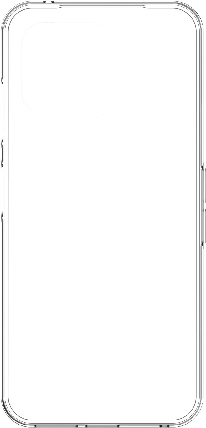 Just in Case Soft Design Fairphone 6 Back Cover Transparent back