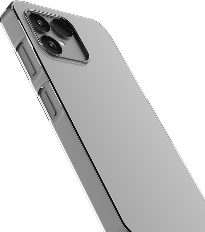 Just in Case Soft Design Fairphone 6 Back Cover Transparent left side