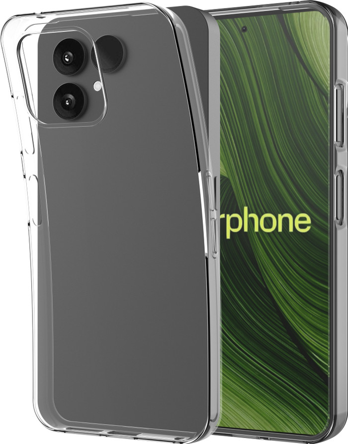 Just in Case Soft Design Fairphone 6 Back Cover Transparent detail