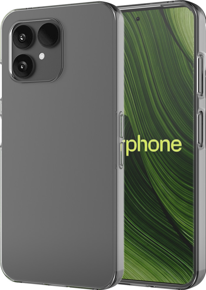 Just in Case Soft Design Fairphone 6 Back Cover Transparent right side