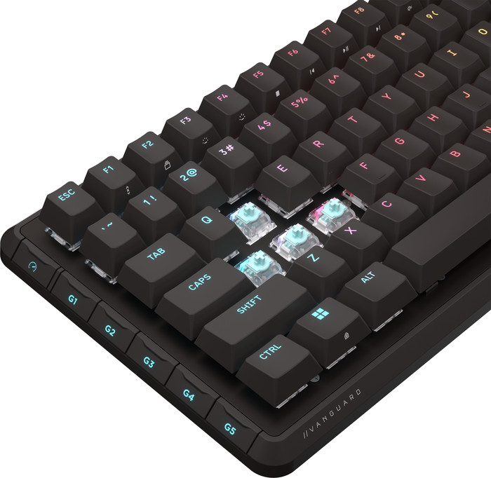 CORSAIR VANGUARD PRO 96 Gaming Keyboard QWERTY detail
