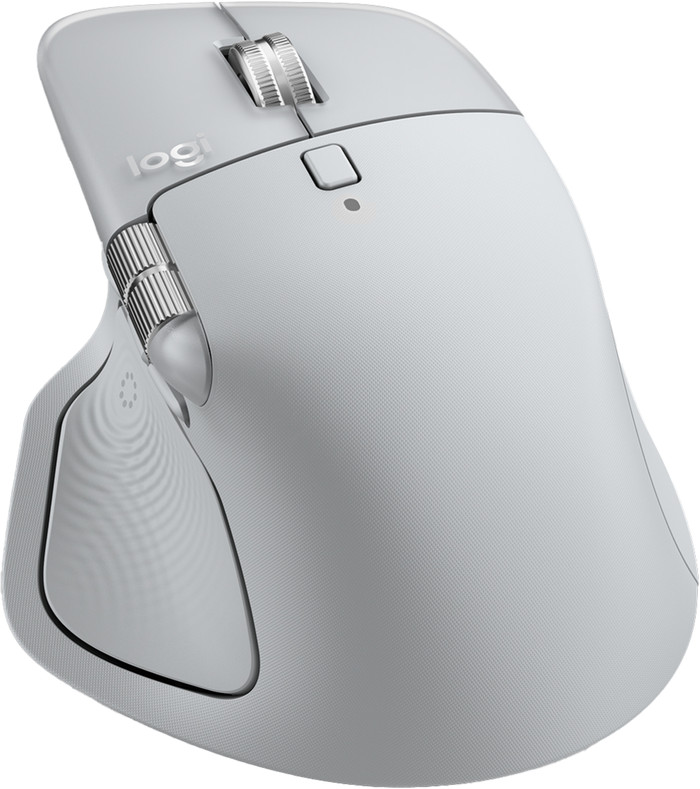 Logitech MX Master 4 Pale Gray back
