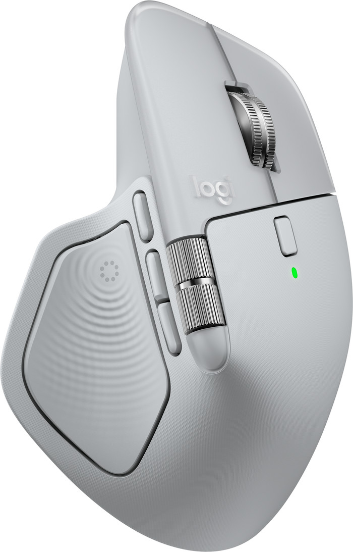 Logitech MX Master 4 Pale Gray back