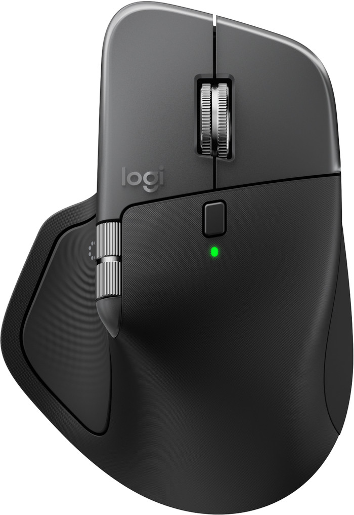 Logitech MX Master 4 pour Mac Noir Sidéral dessus