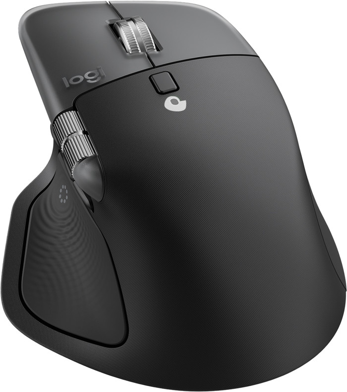 Logitech MX Master 4 pour Mac Noir Sidéral arrière