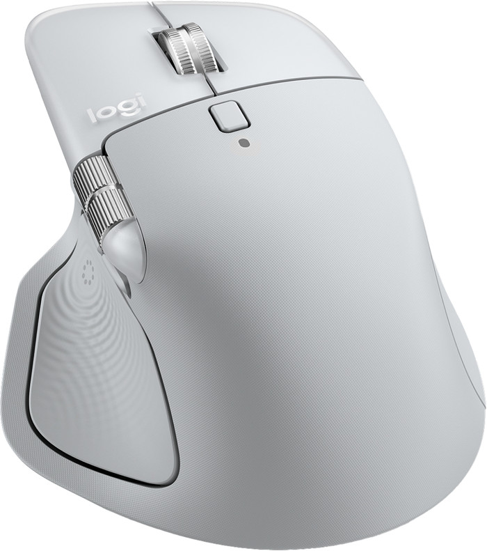 Logitech MX Master 4 pour Mac Argent arrière