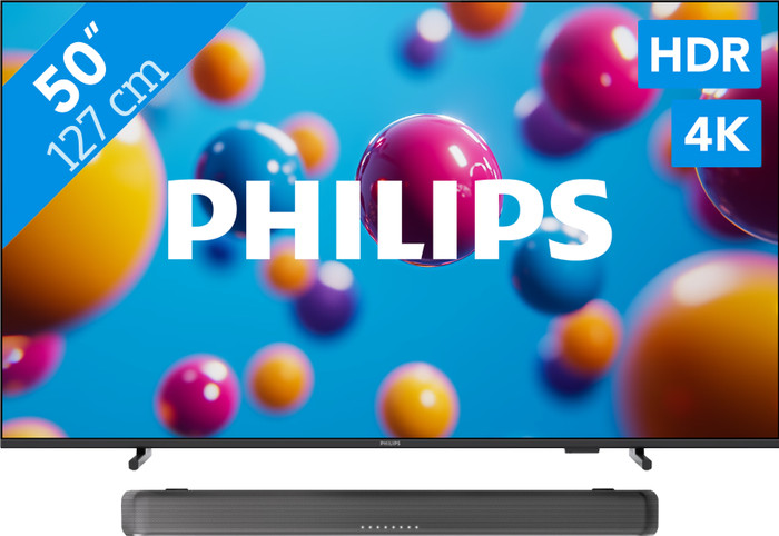 Philips 50'' PUS7000 4K (2025) + Philips TAB5109 Main Image