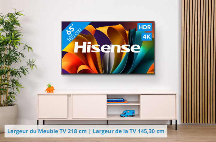 Hisense 65A6K 4K visuel Coolblue 1