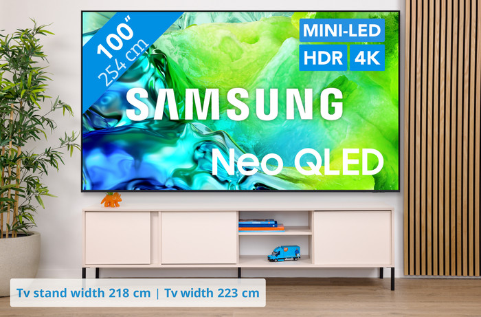 Samsung 100 inches Neo QLED 4K QN80F (2025) visual Coolblue 1