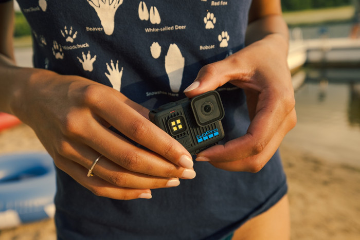 GoPro LIT HERO product in gebruik