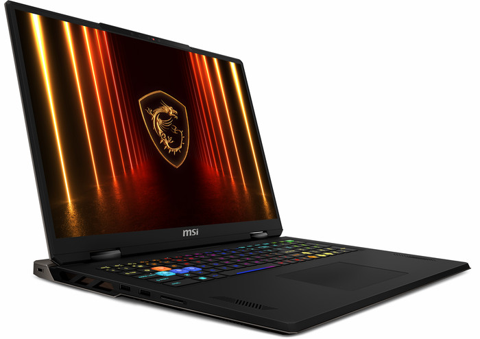 MSI Vector 18 HX AI A2XWJG-636NL linkerkant