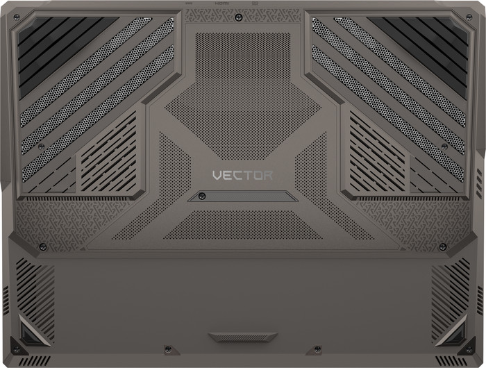 MSI Vector 18 HX AI A2XWJG-636NL onderkant