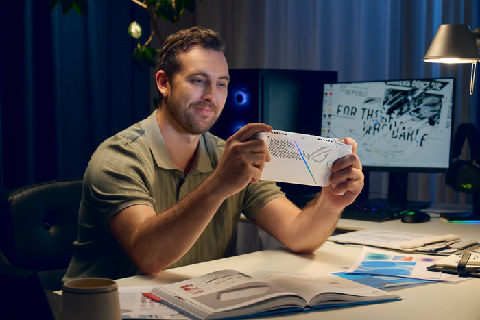 ASUS ROG Xbox Ally 512GB product in gebruik