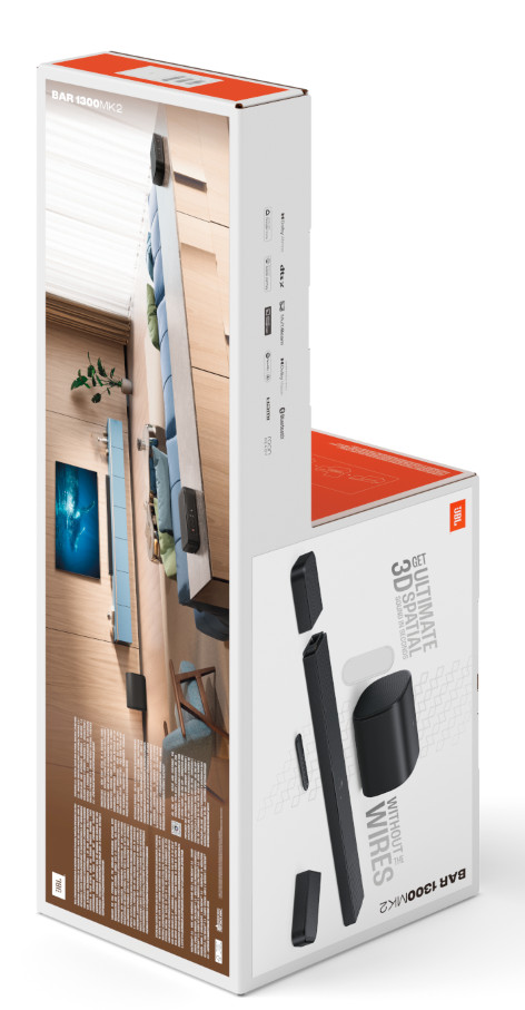 JBL Bar 1300 M2 Black packaging