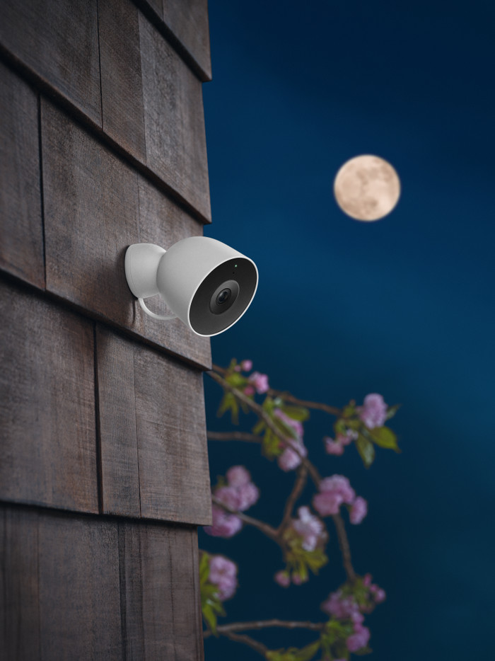 Google Nest Cam Outdoor Wired produit à l'usage