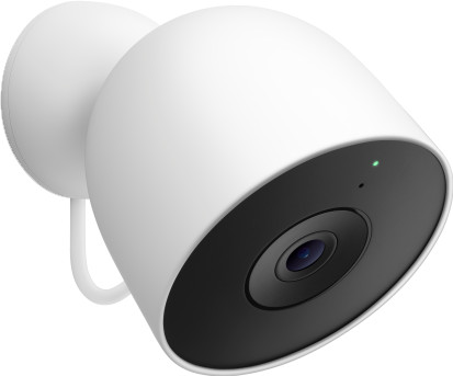 Google Nest Cam Outdoor Wired côté gauche