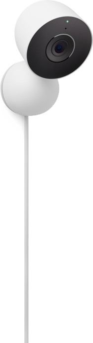 Google Nest Cam Indoor Wired left side