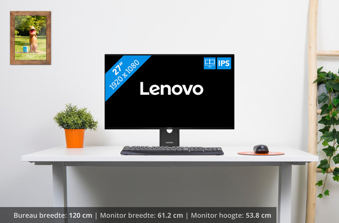 Lenovo ThinkVision T27-40 + MC60 Webcam visual Coolblue 1