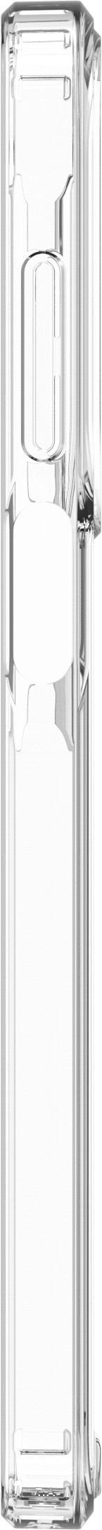 BlueBuilt Protective Back Cover Samsung Galaxy A17 Transparent + Screen Protector Glass right side