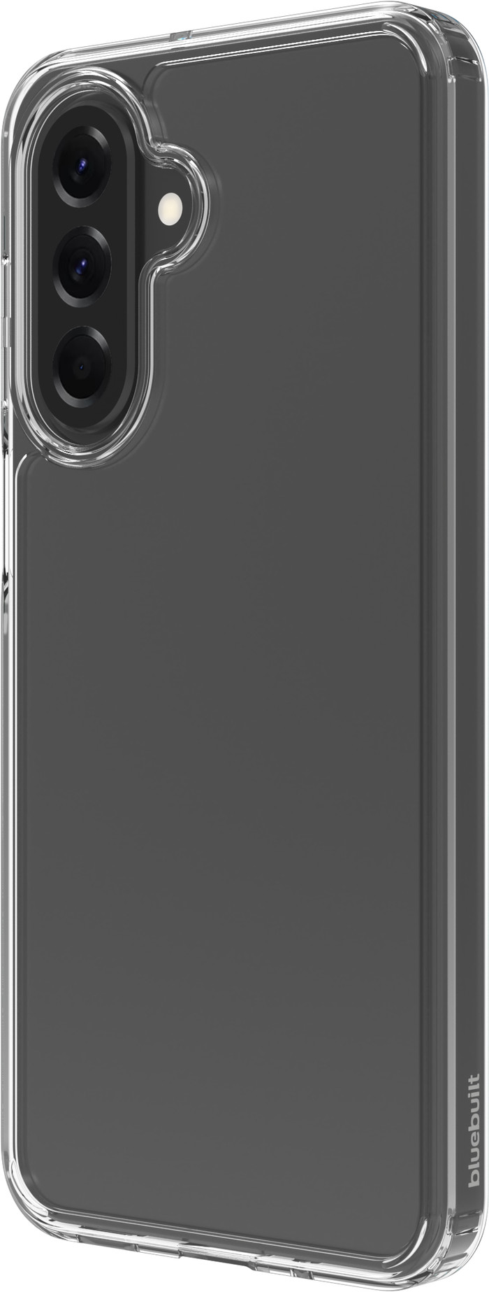 BlueBuilt Protective Back Cover Samsung Galaxy A17 Transparent + Screen Protector Glass back