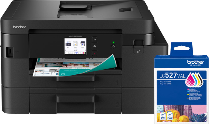 Brother MFC-J4550DW + 1 Set Extra Cartridges Main Image