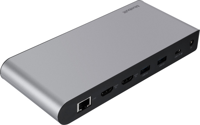 BlueBuilt DisplayLink Docking Station with USB-C back