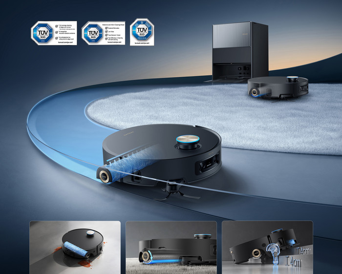 Dreame Aqua 10 Ultra Roller Complete Black visual supplier