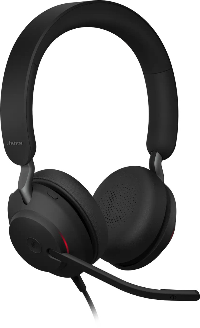 Jabra Evolve2 40 SE MS Stereo USB-A/C linkerkant