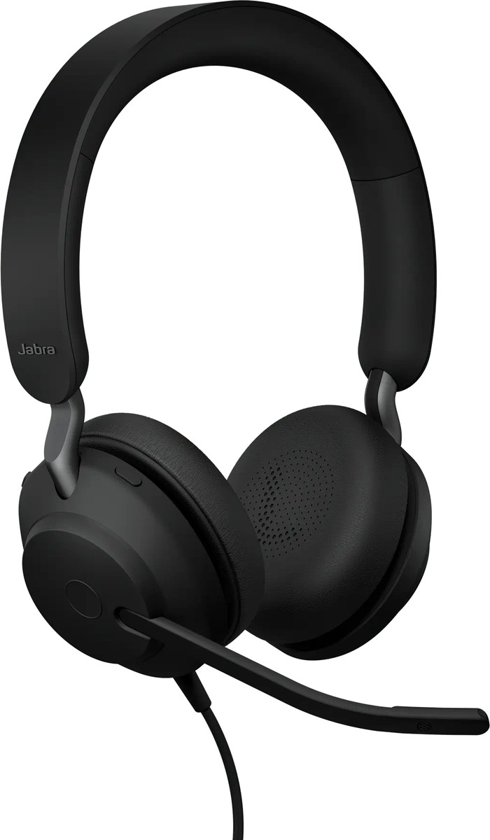 Jabra Evolve2 40 SE MS Stereo USB-A/C linkerkant