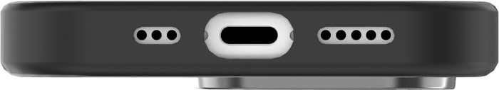 Just in Case Apple iPhone 16 Pro Back Cover with MagSafe and Fall Protection Black bottom